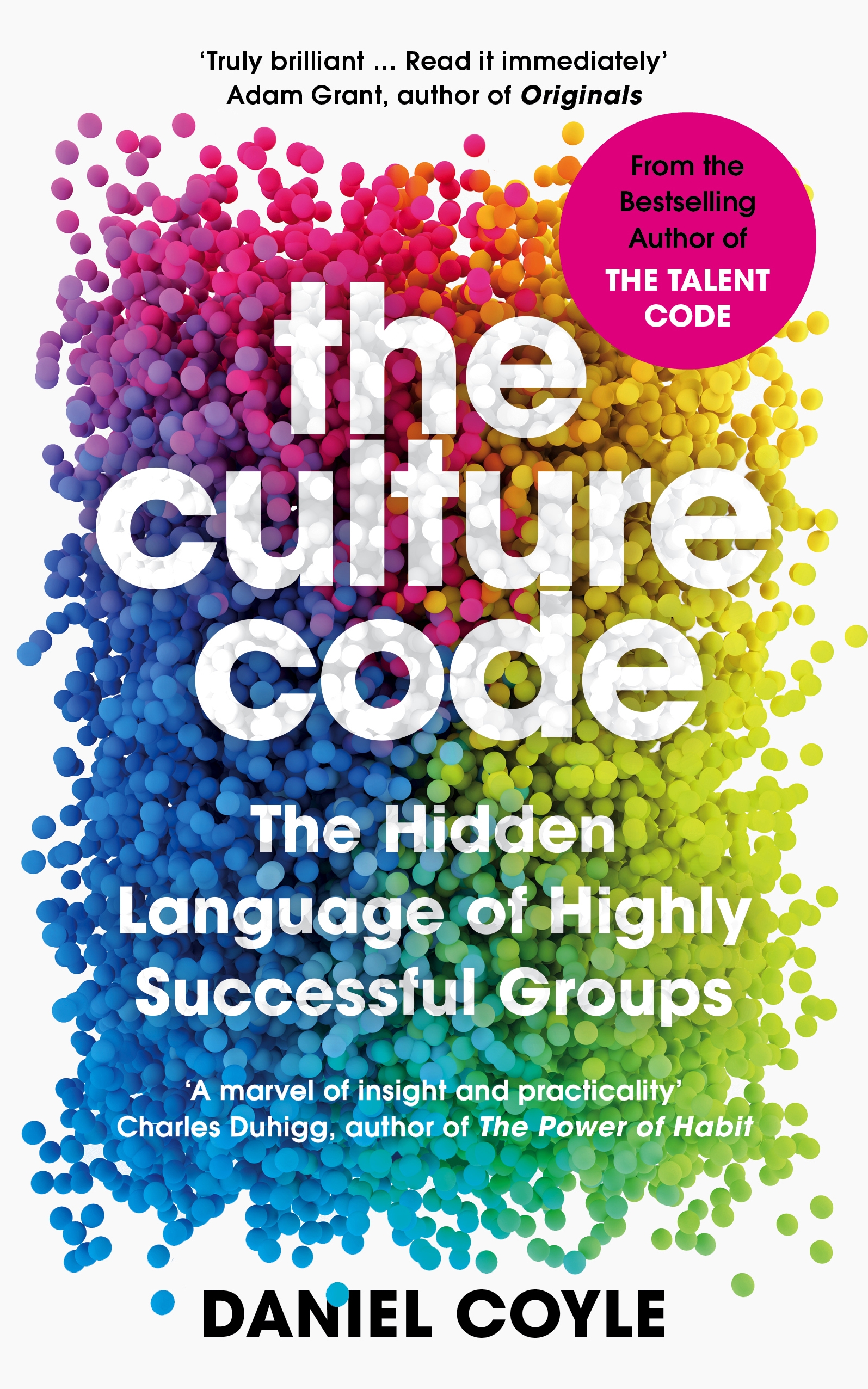 The book cover for Culture Code.